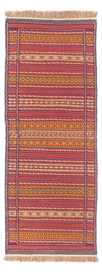 Läufer Kelim - Oriental - 200 x 70 cm - mehrfarbig