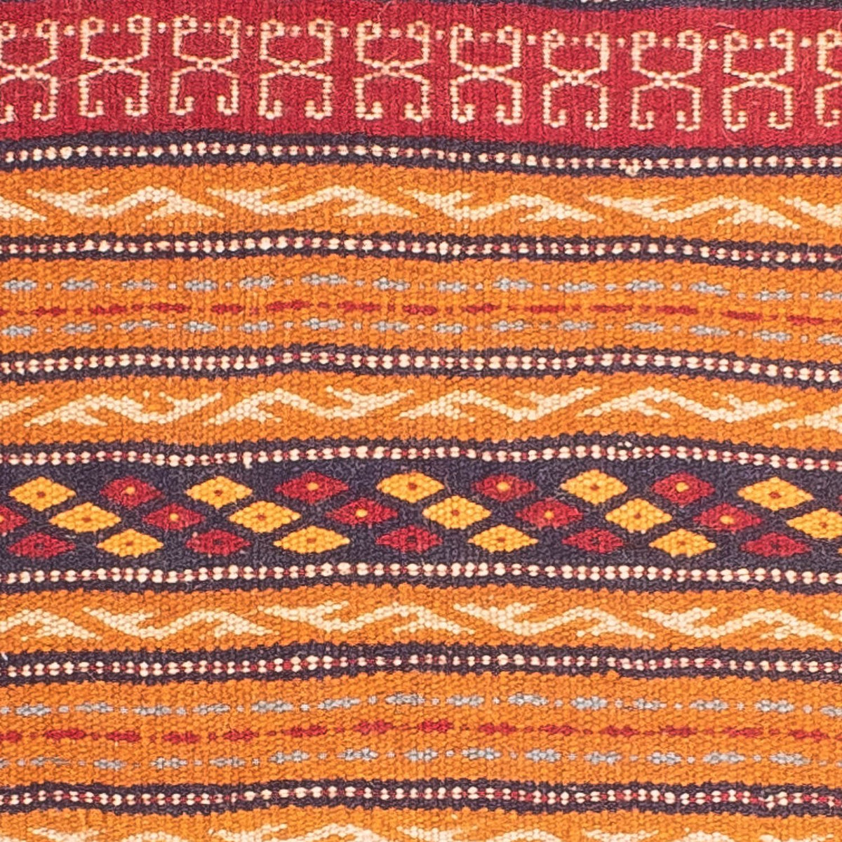 Läufer Kelim - Oriental - 200 x 70 cm - mehrfarbig