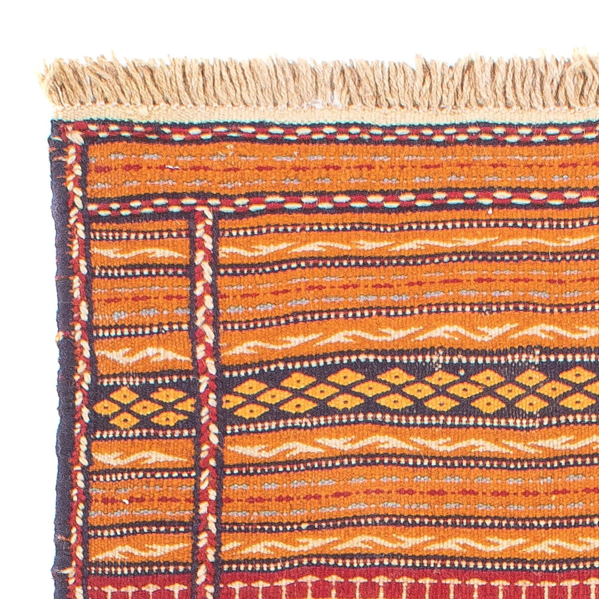 Läufer Kelim - Oriental - 200 x 70 cm - mehrfarbig