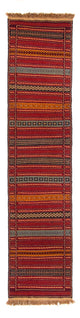 Kelim Senneh Teppich 300x83cm