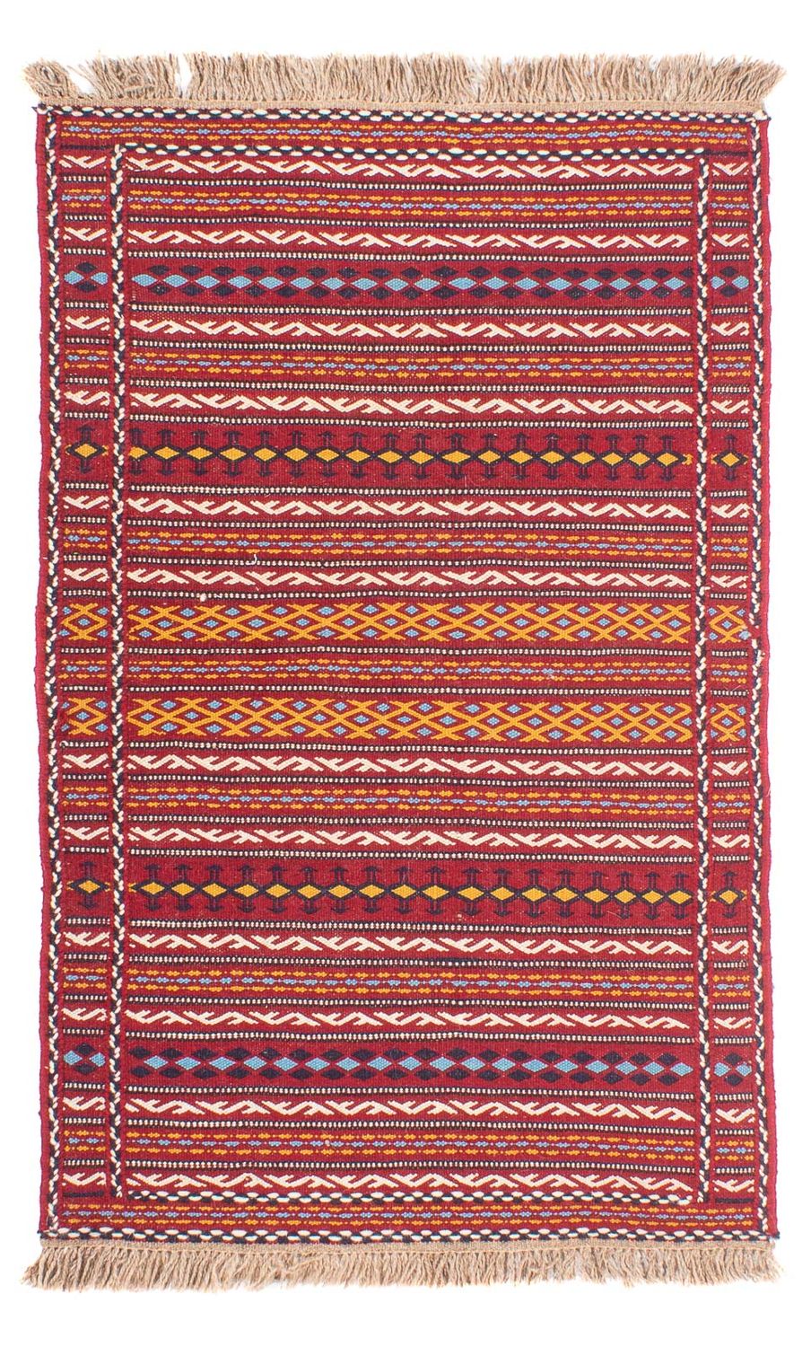 Kelim Teppich - Oriental - 120 x 80 cm - mehrfarbig