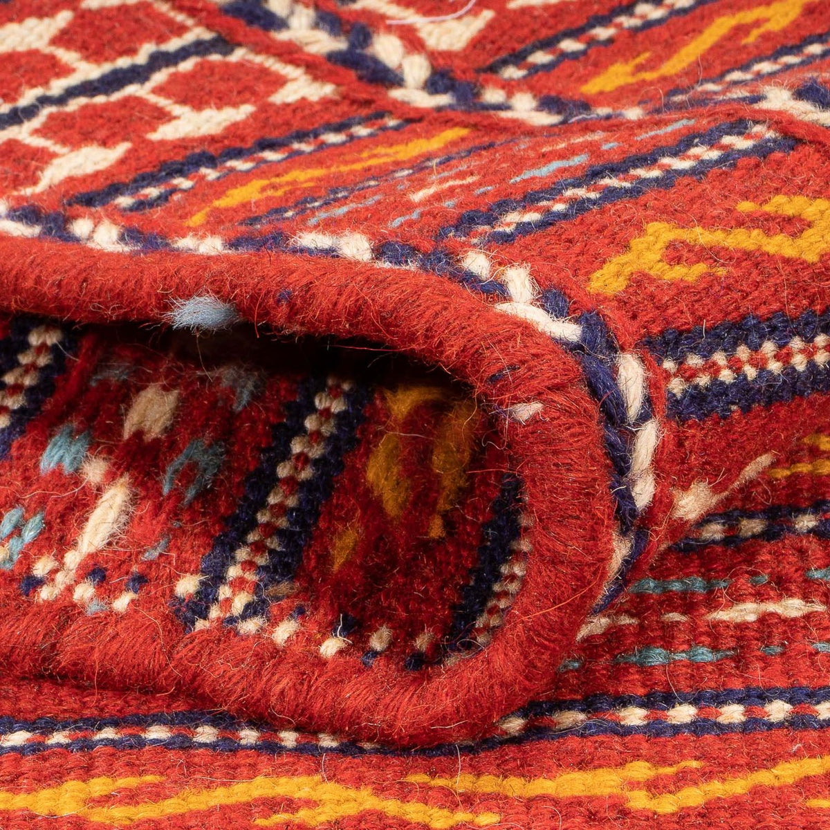 Kelim Teppich - Oriental - 150 x 100 cm - mehrfarbig