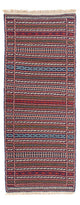 Läufer Kelim - Oriental - 200 x 70 cm - mehrfarbig