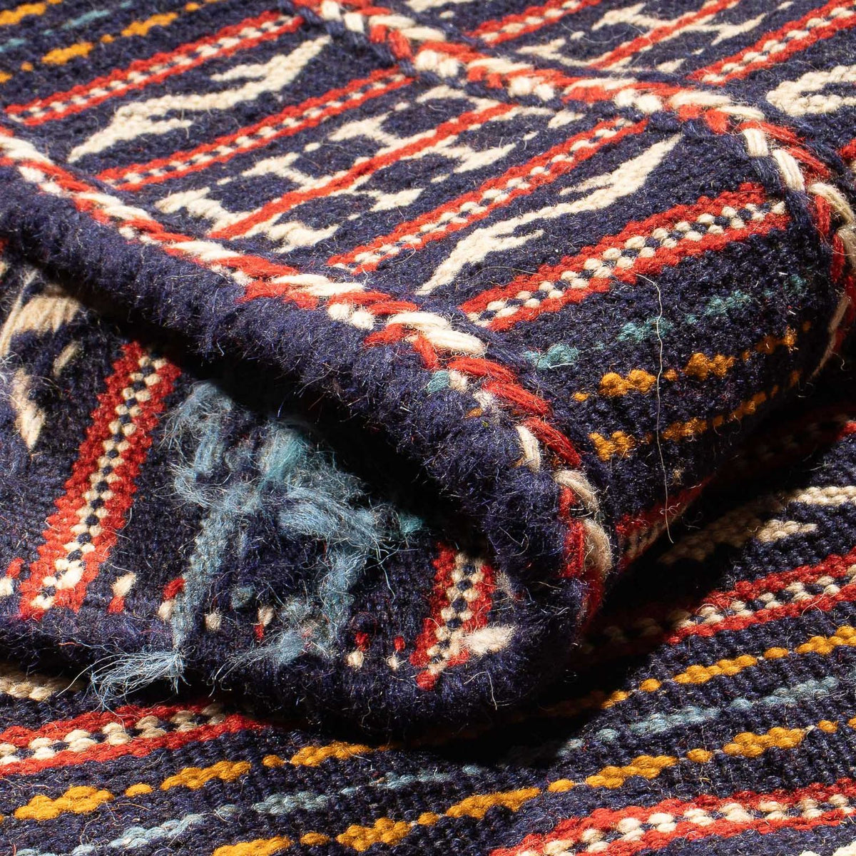 Läufer Kelim - Oriental - 200 x 70 cm - mehrfarbig