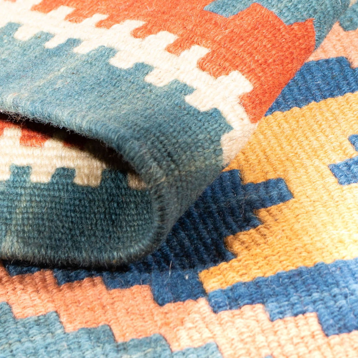 Kelim Teppich - Oriental - 96 x 63 cm - mehrfarbig