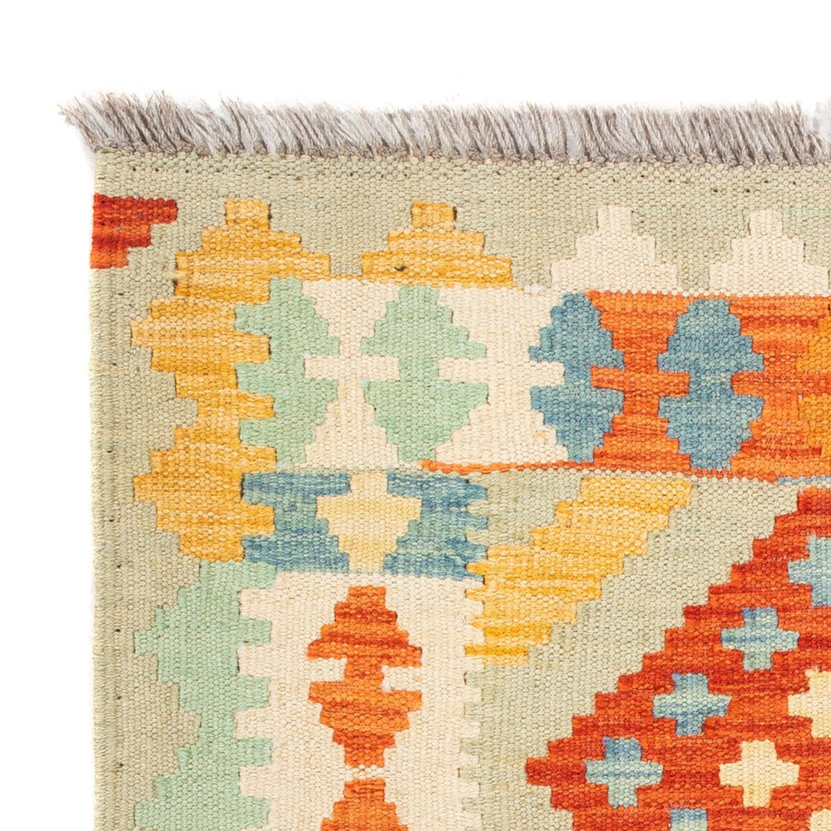 Kelim Teppich - Splash - 89 x 63 cm - mehrfarbig