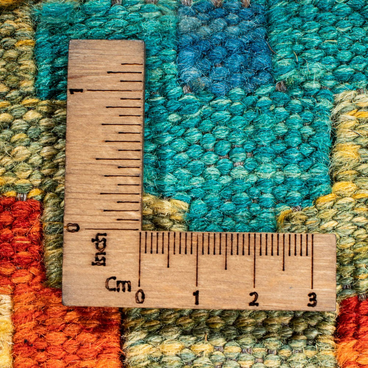 Läufer Kelim - Splash - 297 x 80 cm - mehrfarbig