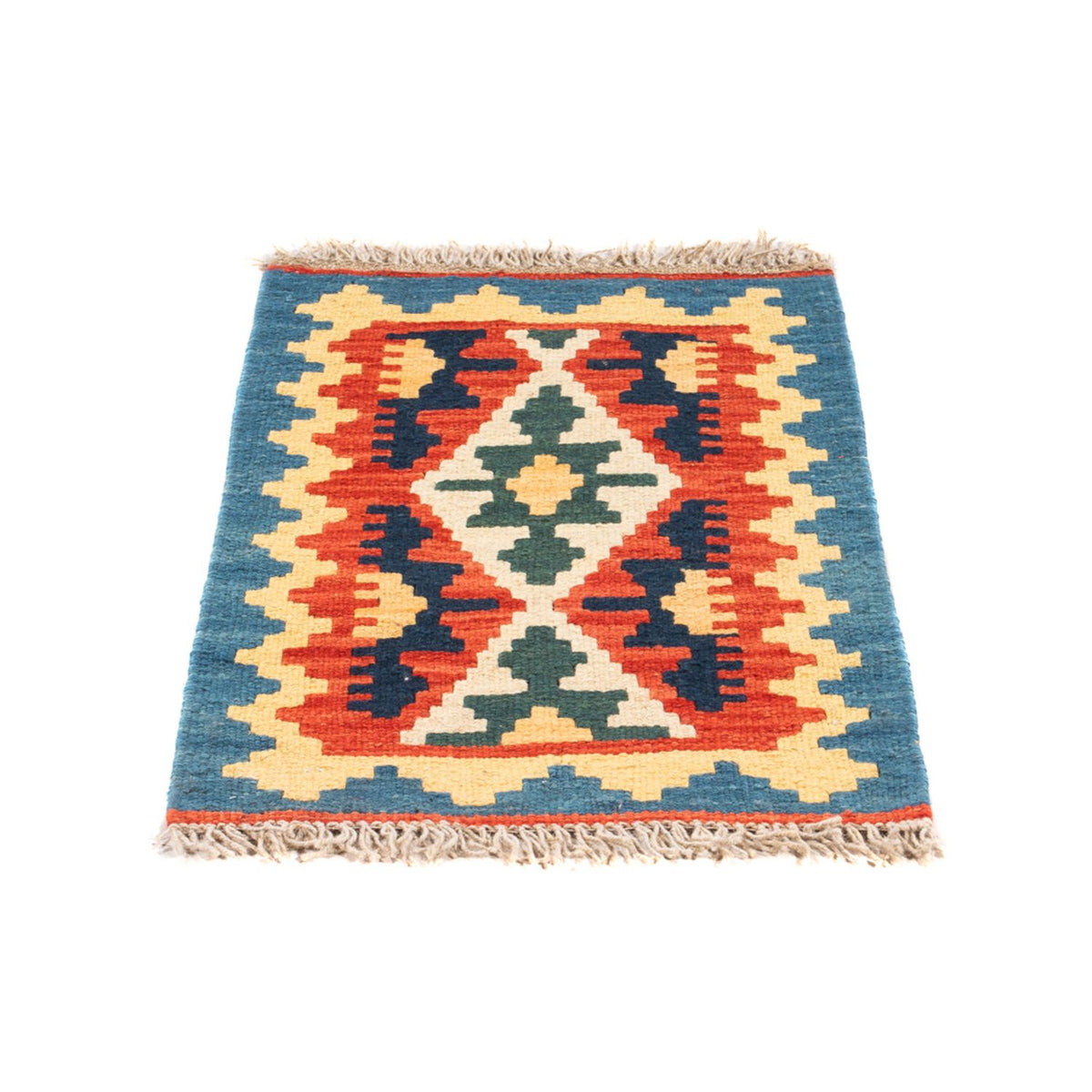 Kelim Teppich - Oriental - 60 x 40 cm - mehrfarbig