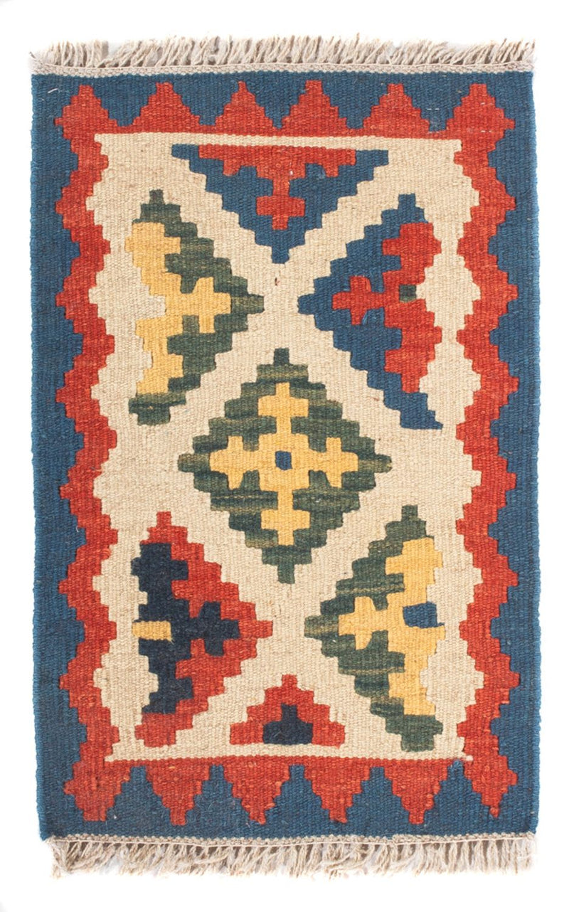 Kelim Teppich - Oriental - 60 x 40 cm - mehrfarbig