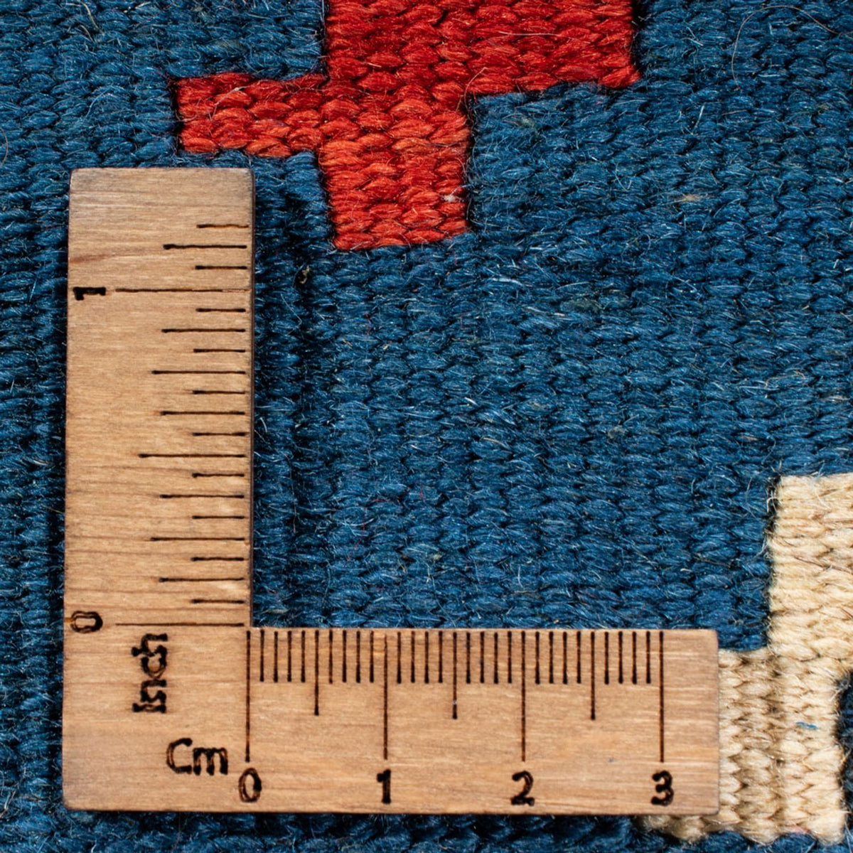 Kelim Teppich - Oriental - 60 x 40 cm - blau