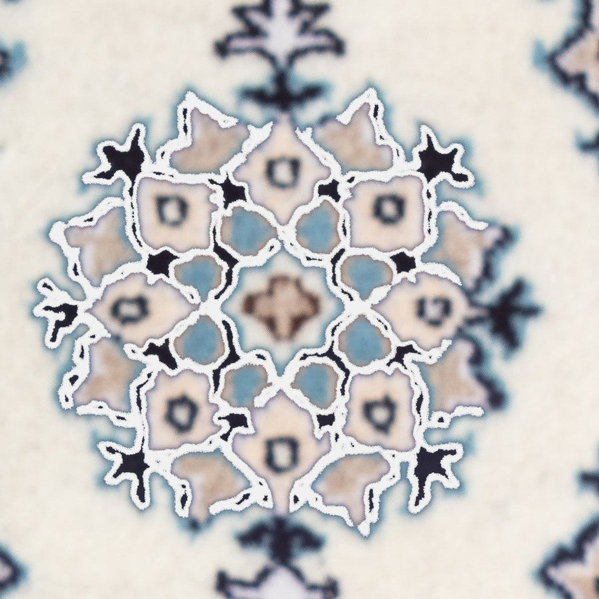 Perserteppich - Nain - 60 x 40 cm - creme