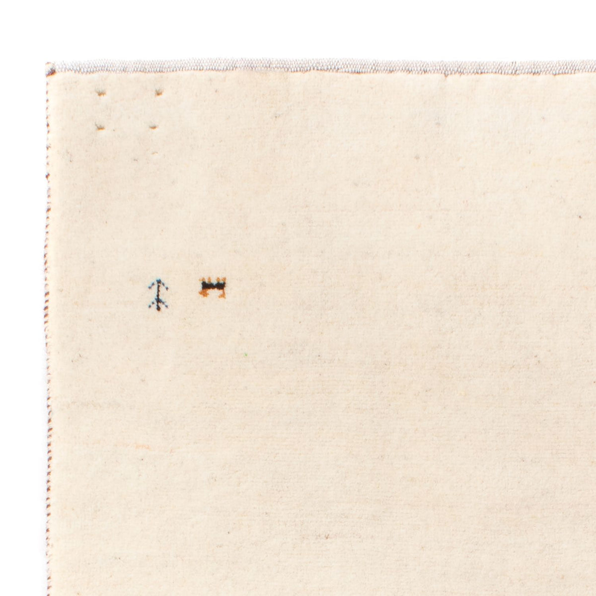 Gabbeh Teppich - Perser - 160 x 75 cm - creme