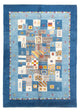 Gabbeh Persisch Teppich 204x151cm - Perserteppich Wollteppich