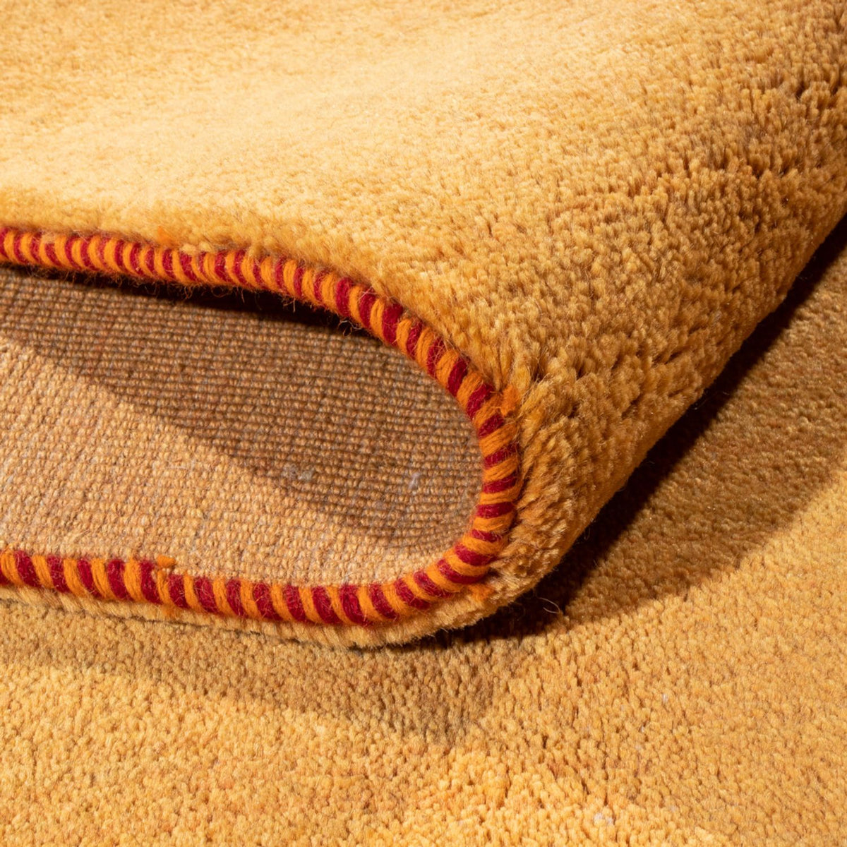 Gabbeh Teppich - Perser - 225 x 150 cm - gold