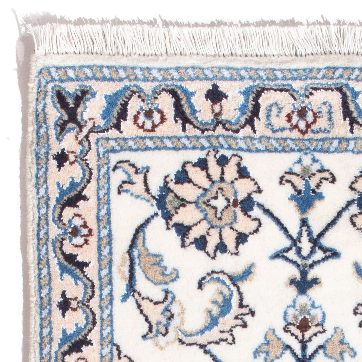 Perserteppich - Nain - 90 x 60 cm - creme