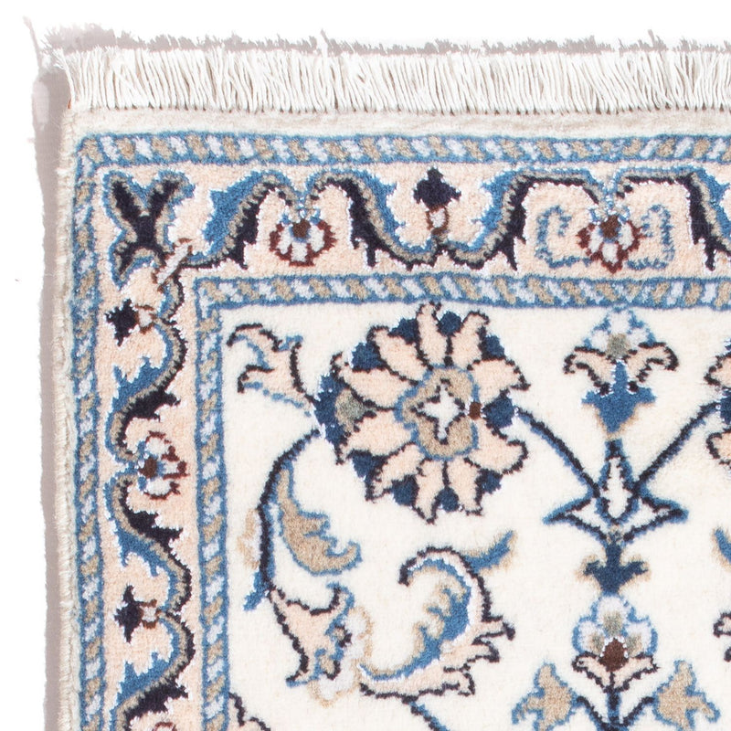 Perserteppich - Nain - 90 x 60 cm - creme