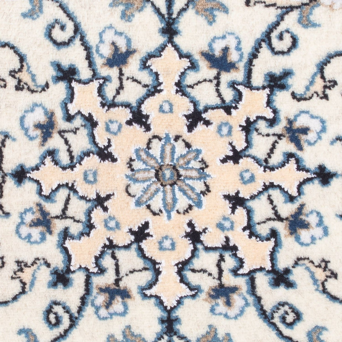 Perserteppich - Nain - 90 x 60 cm - creme