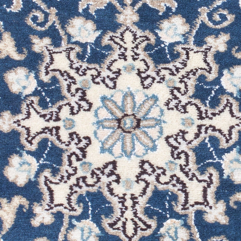Perserteppich - Nain - 90 x 60 cm - blau