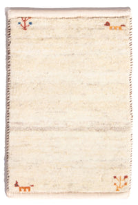 Gabbeh Teppich - Perser - 60 x 40 cm - creme
