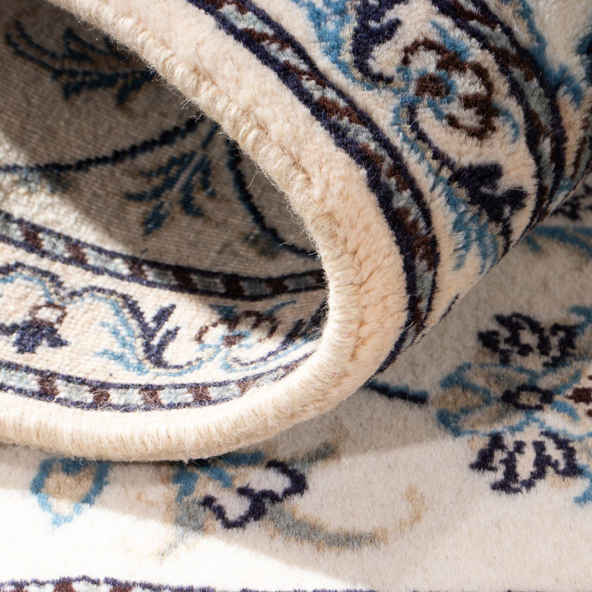 Perserteppich - Nain - 139 x 88 cm - creme