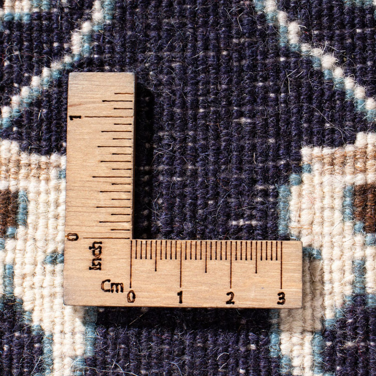 Perserteppich - Nain - 143 x 69 cm - dunkelblau