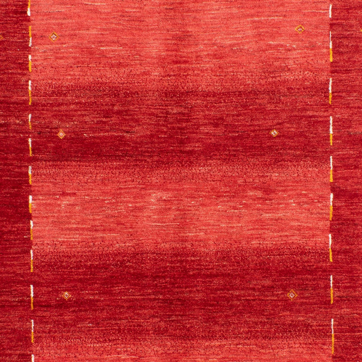 Gabbeh Teppich - Perser - 253 x 177 cm - rot