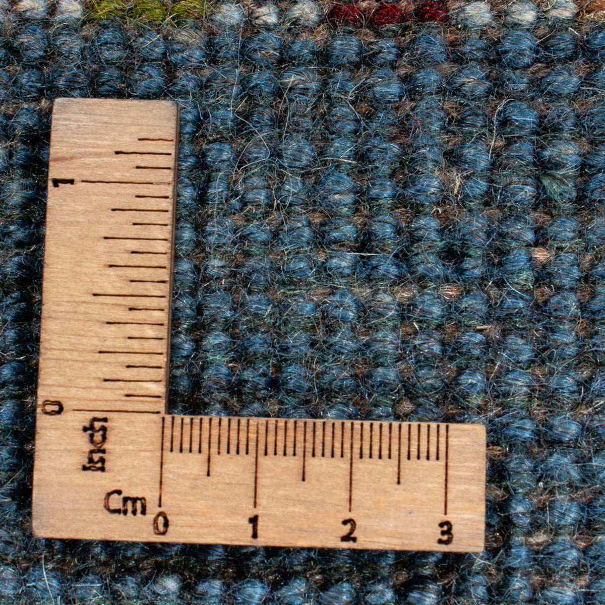 Gabbeh Teppich - Perser - 197 x 156 cm - blau