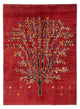 Gabbeh Teppich - Perser - 204 x 150 cm - rot