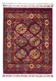 Ziegler Teppich - Ariana - 86 x 64 cm - mehrfarbig