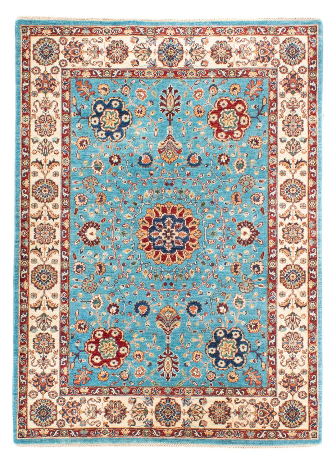 Ziegler Teppich - Ariana - 204 x 154 cm - hellblau