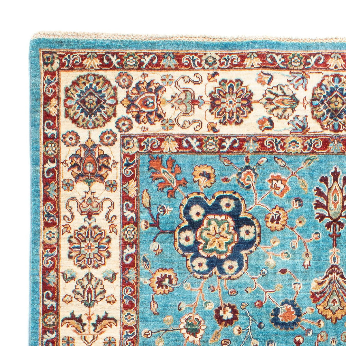 Ziegler Teppich - Ariana - 204 x 154 cm - hellblau