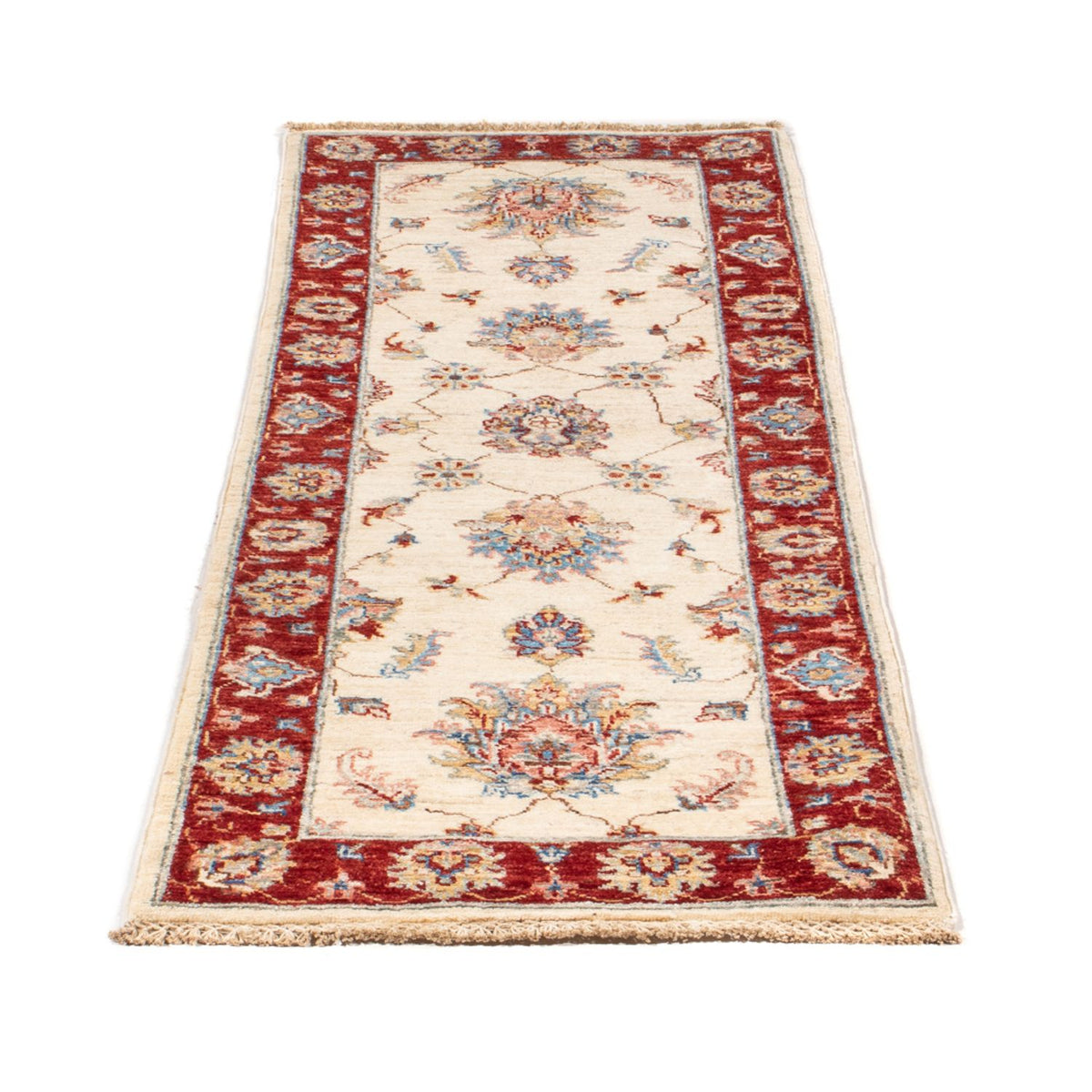 Ziegler Teppich - 183 x 63 cm - creme
