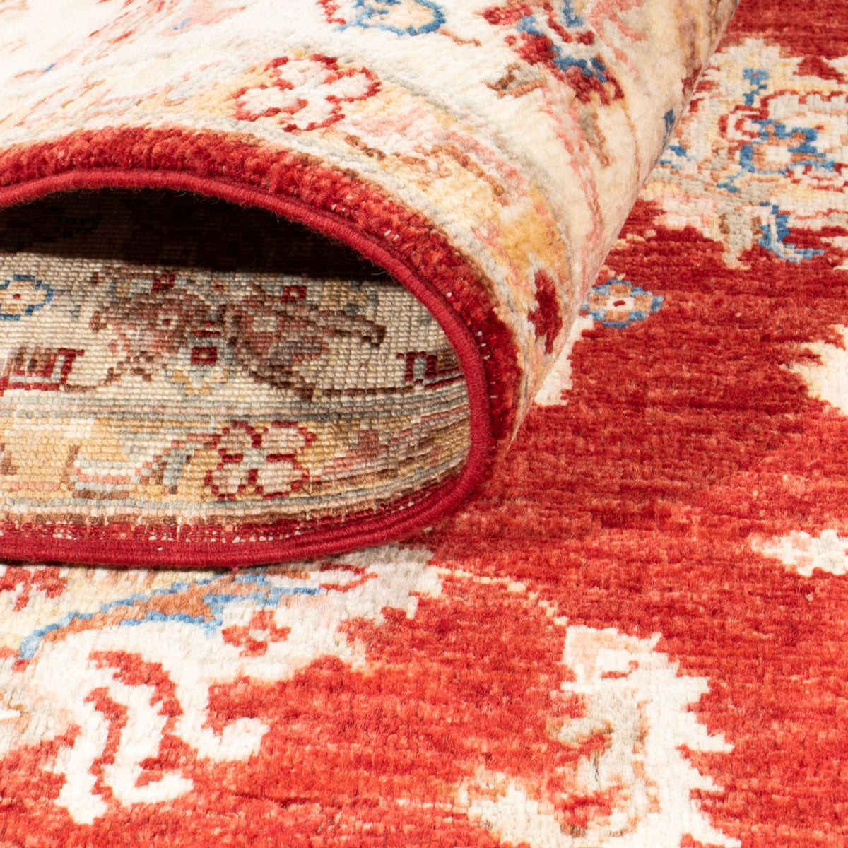 Ziegler Teppich - 200 x 153 cm - rot