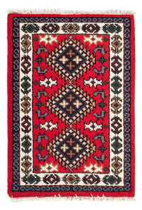 Orientteppich - 90 x 60 cm - rot