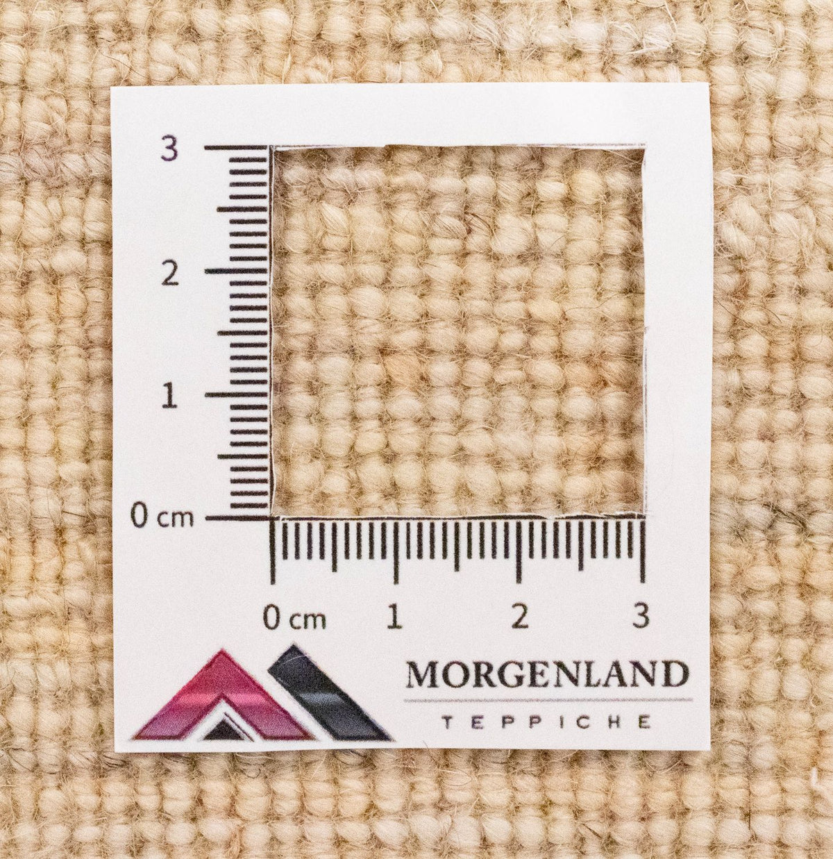 Gabbeh Teppich - Perser 202 x 75 cm - beige