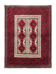Belutsch Teppich 95 x 74 cm - rot