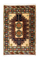 Turkaman Teppich 93x63cm - Orientteppich