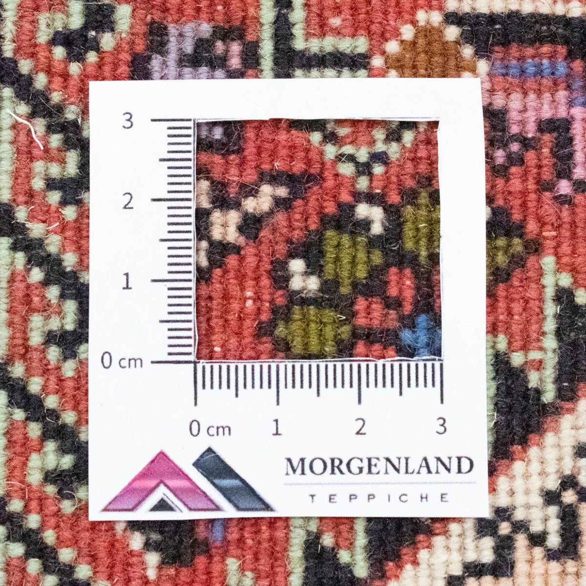 Perserteppich - Bidjar 60 x 40 cm - rot