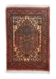 Perserteppich - Bidjar 60 x 40 cm - rot