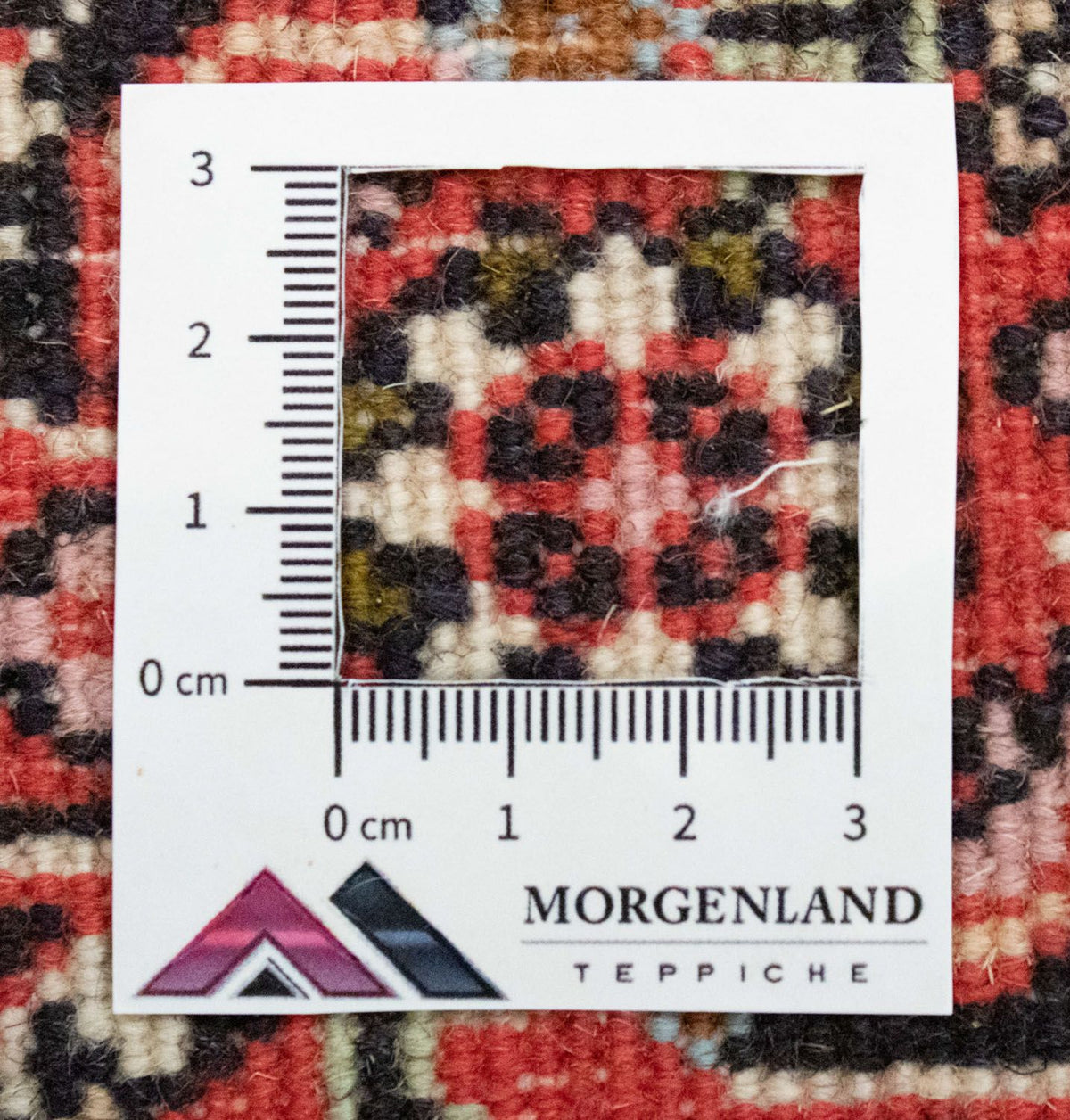 Perserteppich - Bidjar 60 x 40 cm - rot