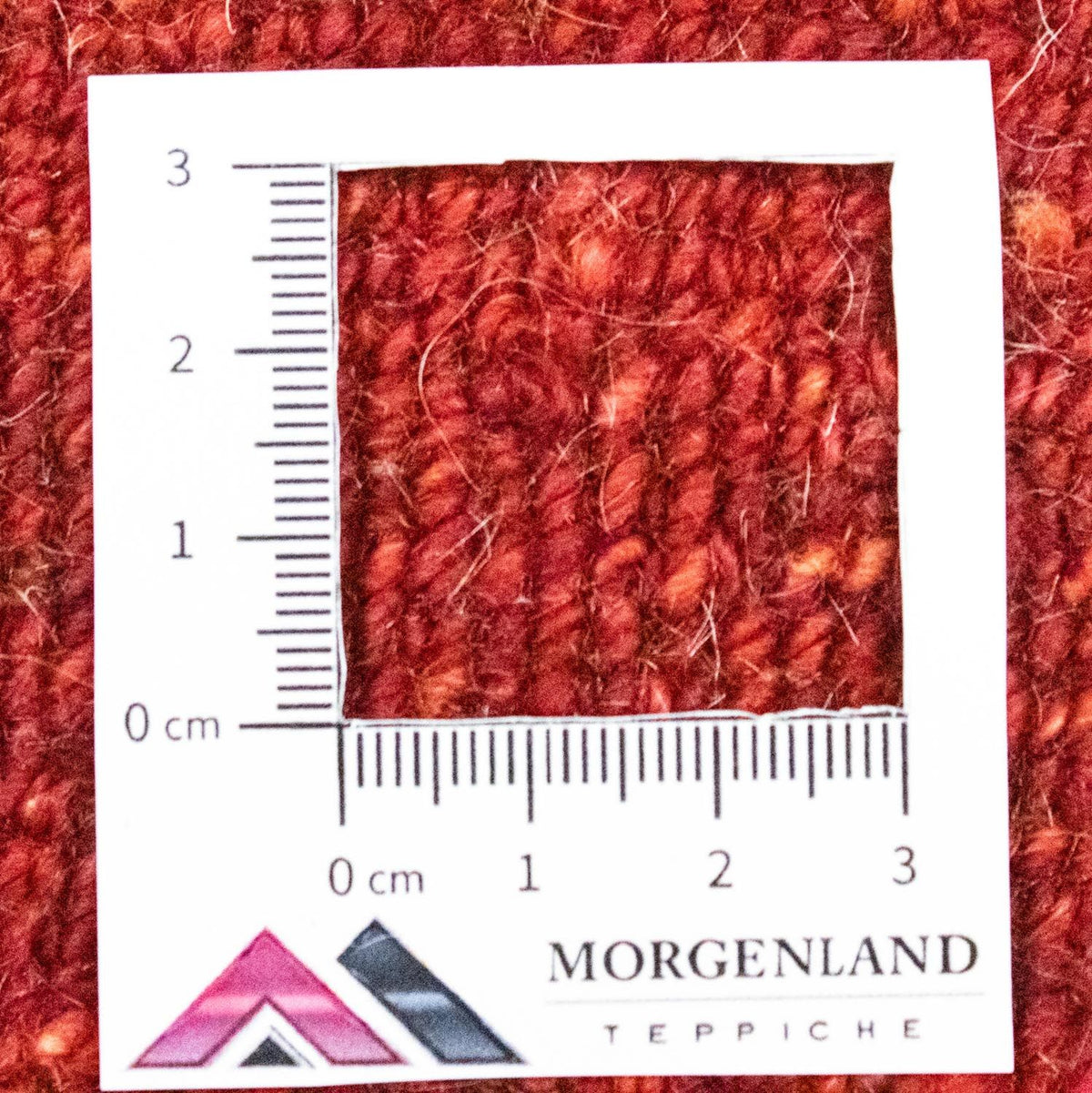 Gabbeh Teppich - Perser 60 x 40 cm - rot