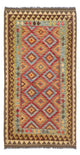Kelim Maimene Teppich 201x107cm - Wollteppich