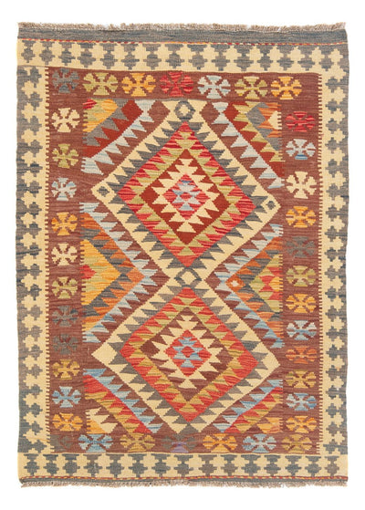 Kelim Maimene Teppich 100x152cm - Wollteppich