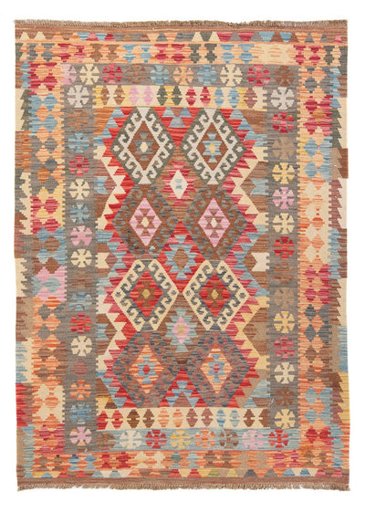 Kelim Maimene Teppich 127x176cm - Wollteppich