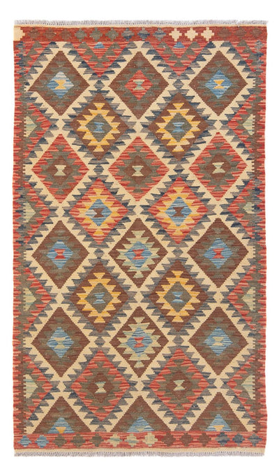 Kelim Maimene Teppich 96x169cm - Wollteppich
