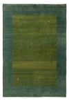 Gabbeh Persisch Teppich 146x203cm - Perserteppich Wollteppich - Rechteckig / Minzgrün / 146 x 203 cm Rechteckig