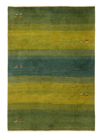 Gabbeh Teppich - Perser - 204 x 152 cm - grün