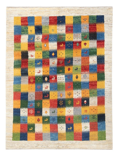 Gabbeh Persisch Teppich 153x204cm - Perserteppich Wollteppich