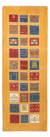 Läufer Gabbeh - Perser - 148 x 54 cm - mehrfarbig