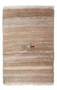Gabbeh Teppich - Perser 60 x 40 cm - beige